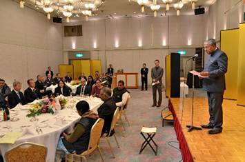 政府代表団が山陰を訪問